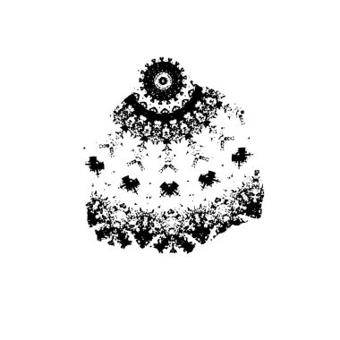 Grunge dokusu. siyah ve beyaz kaba arkaplan. 