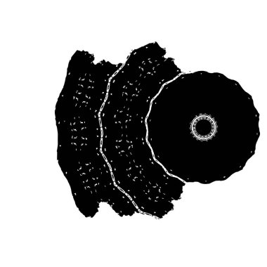 Grunge dokusu. siyah ve beyaz kaba arkaplan. 