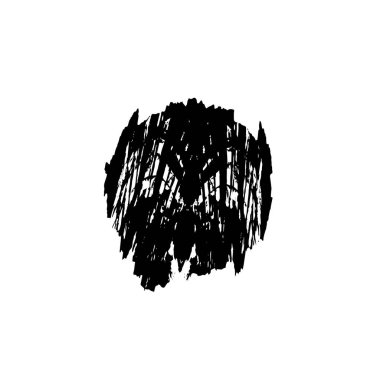  beyaz arkaplanda mürekkep fırçası darbesi