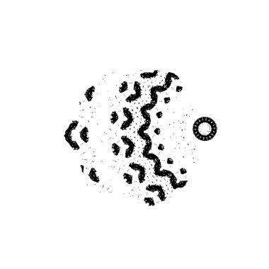  beyaz arkaplanda mürekkep fırçası darbesi