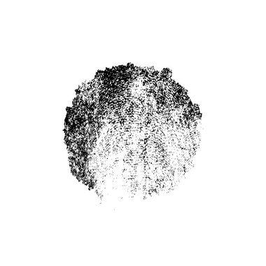 grunge siyah fırça darbesi