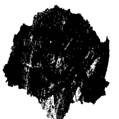 grunge siyah fırça darbesi