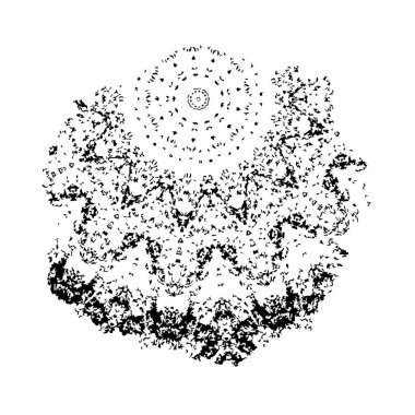  beyaz arkaplanda mürekkep fırçası darbesi