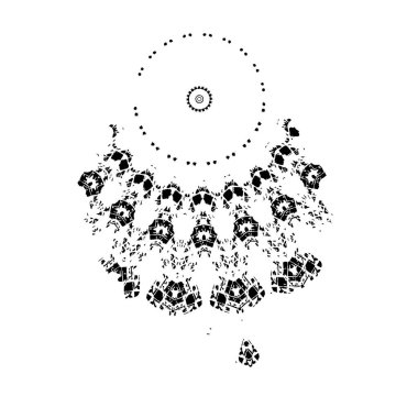  beyaz arkaplanda mürekkep fırçası darbesi