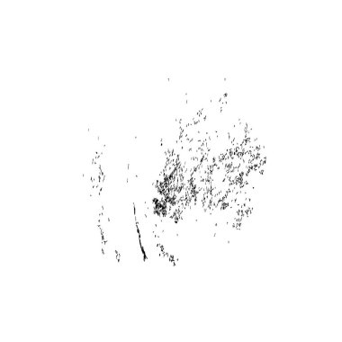 grunge siyah fırça darbesi