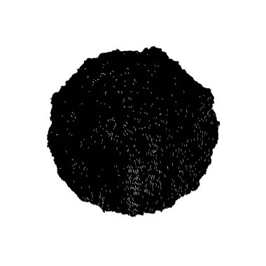 grunge siyah fırça darbesi