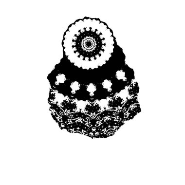  beyaz arkaplanda mürekkep fırçası darbesi