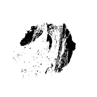  beyaz arkaplanda mürekkep fırçası darbesi