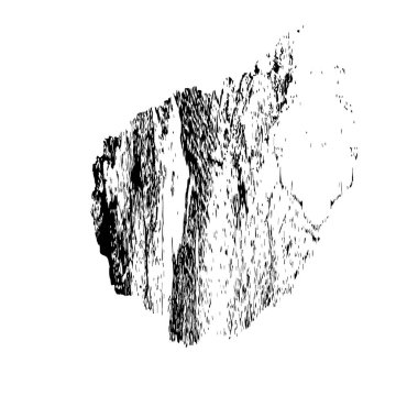  beyaz arkaplanda mürekkep fırçası darbesi