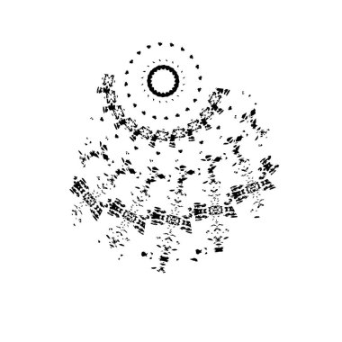 Soyut tek renkli arkaplan. Siyah ve beyaz vektör çizimi   