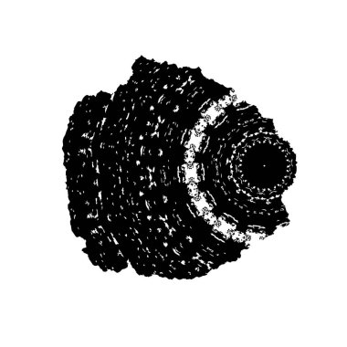 Soyut tek renkli arkaplan. Siyah ve beyaz vektör çizimi   