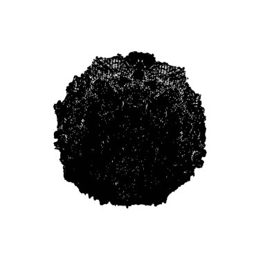 beyaz arka planda yalıtılmış siyah fırça darbesi