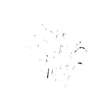 Vektör fırça dokusu. Mürekkep fırçası. siyah ve beyaz.