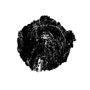 beyaz arka planda yalıtılmış siyah fırça darbesi