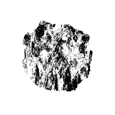 beyaz arka planda yalıtılmış siyah fırça darbesi