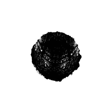 beyaz arka planda yalıtılmış siyah fırça darbesi