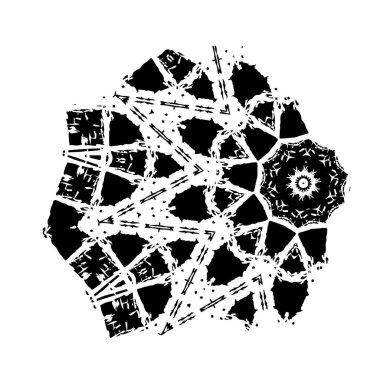 beyaz arka planda yalıtılmış siyah fırça darbesi