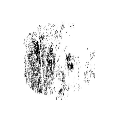 beyaz arka planda yalıtılmış siyah fırça darbesi