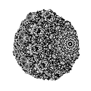 beyaz arka planda yalıtılmış siyah fırça darbesi