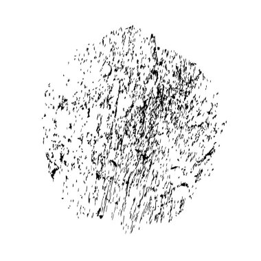 beyaz arka planda yalıtılmış siyah fırça darbesi