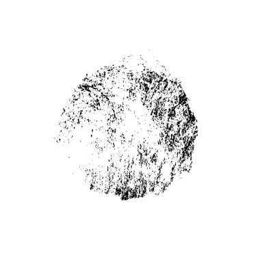 Beyaz arka planda siyah fırça darbesi