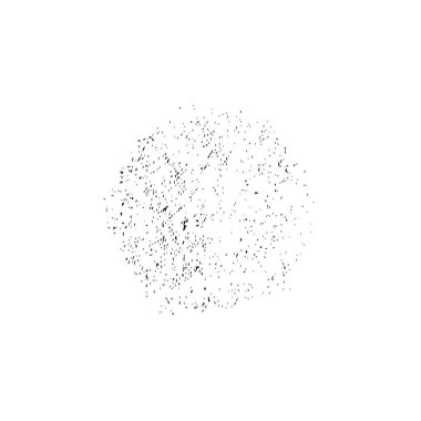 Beyaz arka planda siyah fırça darbesi