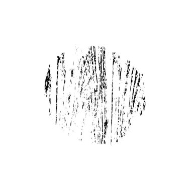 Beyaz arkaplanda soyut grunge siyah nokta izole