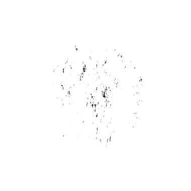 Beyaz arkaplanda soyut siyah fırça darbesi