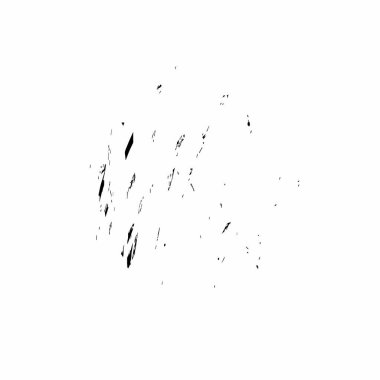 Beyaz arkaplanda soyut siyah fırça darbesi