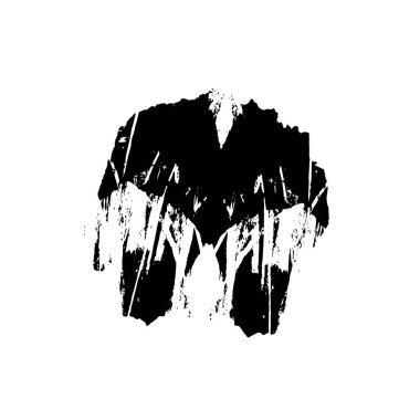 Soyut siyah ve beyaz grunge monokrom arkaplanı