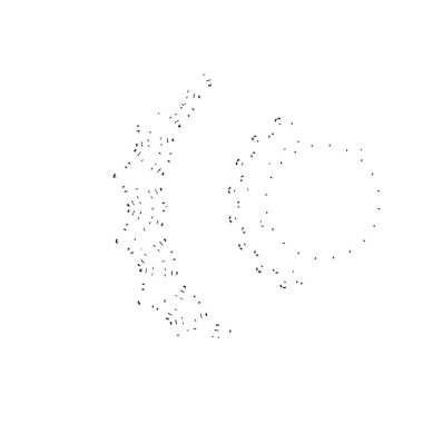 Soyut siyah ve beyaz grunge monokrom arkaplanı