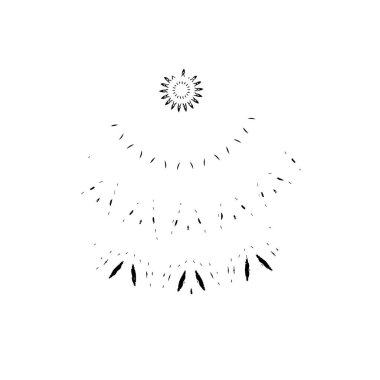 siyah ve beyaz grunge soyut arka plan. vektör illüstrasyonu.         