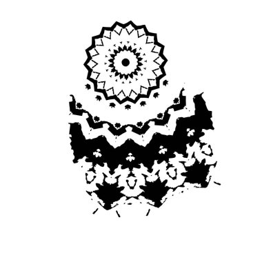 siyah ve beyaz grunge soyut arka plan. vektör illüstrasyonu.         