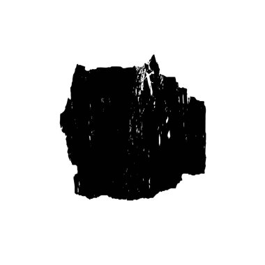 Beyaz arkaplanda soyut grunge siyah nokta izole