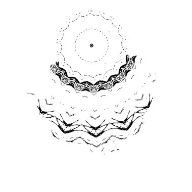 siyah ve beyaz grunge yaratıcı arka plan