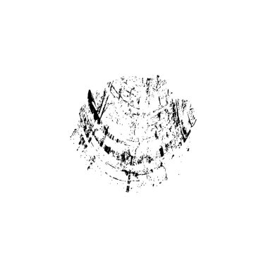 Tasarımınız için grunge siyah ve beyaz sıkıntı dokusu