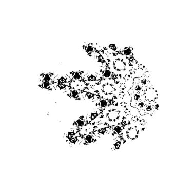 siyah ve beyaz grunge soyut arka plan. vektör illüstrasyonu.         