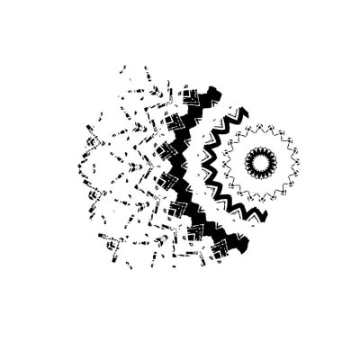 siyah ve beyaz grunge soyut arka plan. vektör illüstrasyonu.         