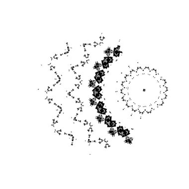 siyah ve beyaz grunge soyut model arka plan. vektör illüstrasyonu.         