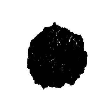 vektör siyah mürekkep fırça darbesi