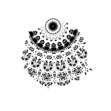 El Çizimi Çiçek Çerçeve