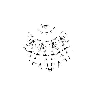 soyut grunge arkaplanı, beyaz arkaplanda siyah renk