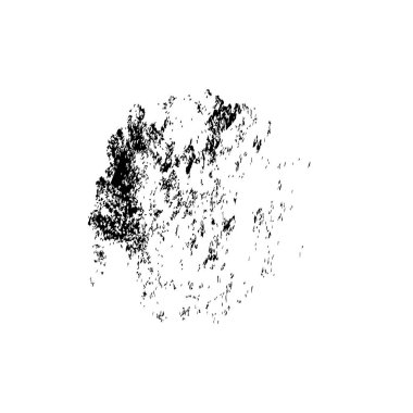 siyah fırça darbesi dokusu. grunge soyut el - boyanmış element.