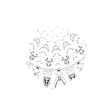 Beyaz üzerine kedi ve köpeğin siyah silueti