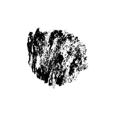 Grunge siyah mürekkep vuruşu