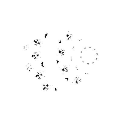 Siyah noktalı soyut arkaplan