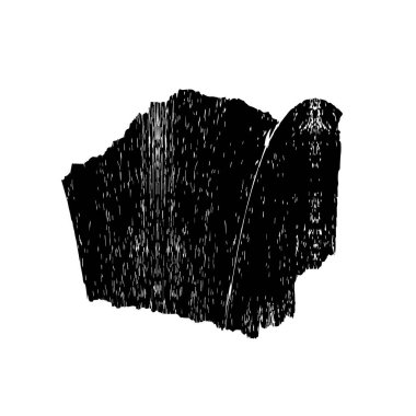 vektör siyah mürekkep fırçası darbeleri