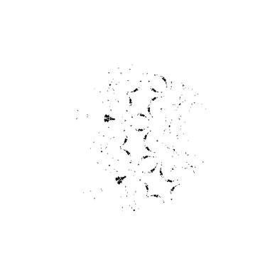 vektör grunge siyah vuruş beyaz arkaplan izole