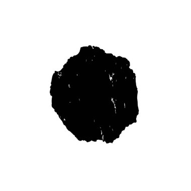 vektör grunge mürekkep fırçası darbesi beyaz arkaplanda izole