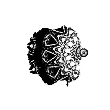 vektör el çizilmiş noel balosu, yeni yıl tebrik kartı